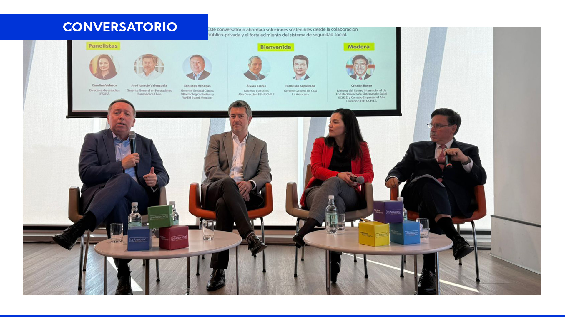 Conversatorio “El país que espera”: el impacto de las listas de espera en Chile y el rol de la colaboración público-privada